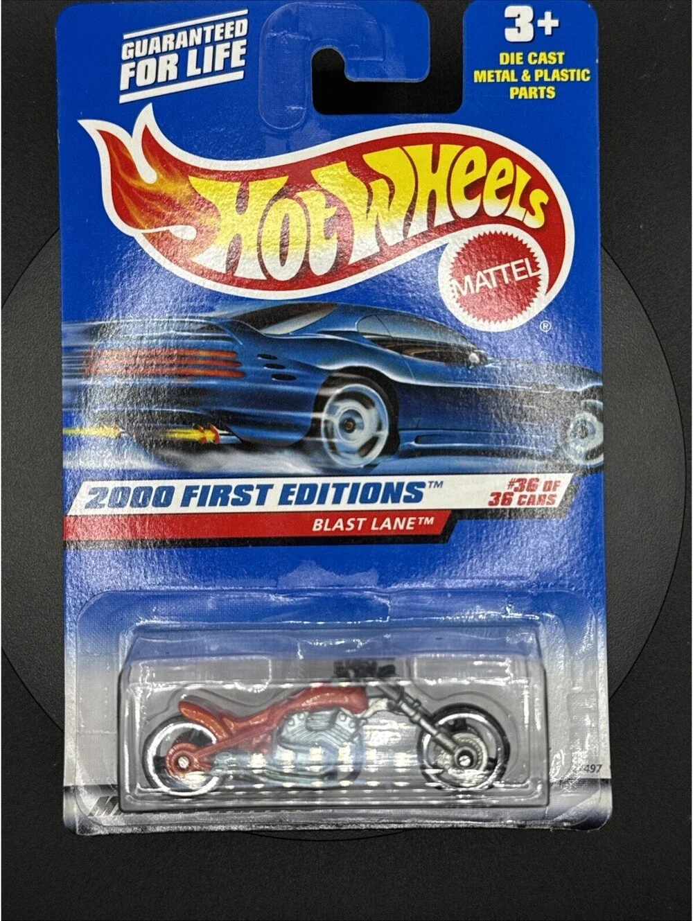 Hot Wheels 2000 First Editions Blast Lane No. 36/36 2000 Collector No. 096 Org